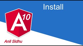 Angular 10 tutorial #2 Install