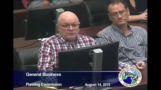 Planning Commission - August 14, 2019