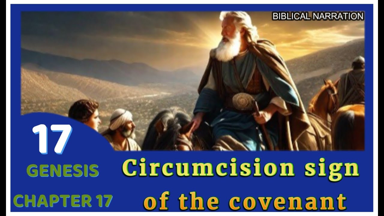 Genesis Chapter 17. Circumcision Sign Of The Covenant. Bible In Basic ...