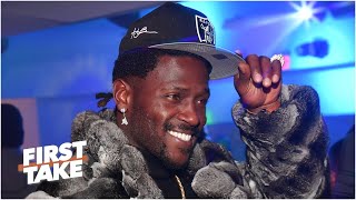 First Take reacts to Antonio Brown tweeting he’s walking away from the NFL