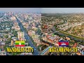 MANDALAY🇲🇲 & BATTAMBANG🇰🇭 View Picture of Myanmar and Cambodia Building Construction Skyscraper 2024