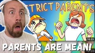 PARENTS ARE MEAN! SockStudios growing up with STRICT PARENTS (REACTION!)