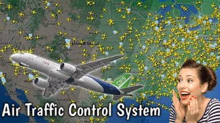 Air Traffic ko Kesy control Kiya jata hai ? | How Is It possible| Facts around The World | #thesaaz