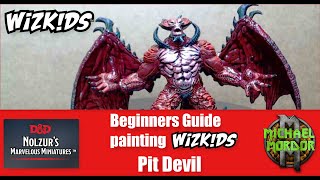 Wizkids Games, Beginners Painting Guide, Pit Devil, D\u0026D