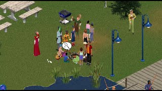 The Sims 1: Forest Vacation but I'm Poor ⛰️🌲🎣  (No commentary - Long Play)