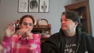 Deb and Sue, Flock Around the Table , Knitting and Crochet Podcast Episode 211