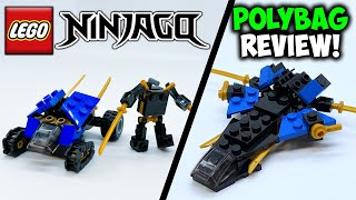 Mini Thunder Raider Polybag Review! *BOTH BUILDS* | Set 30592