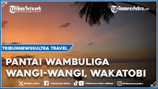 Pantai Wambuliga Wangi-Wangi Wakatobi Sulawesi Tenggara, Tempat Ideal Nikmati Sunset dan Sunrise