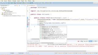 How to execute homepage using Eclipse with Java and Selenium