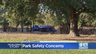 South Sacramento residents say the homeless are holding local park hostage