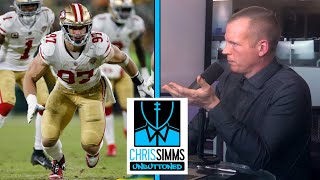 Niners pass rush forced Aaron Rodgers to be conservative | Chris Simms Unbuttoned | NBC Sports