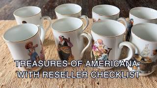 Thrifted Treasure : 1982 Norman Rockwell Museum Mug Collection with Collector/Reseller Guide