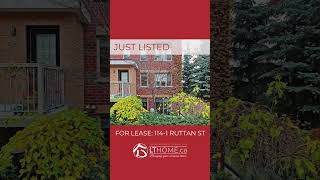 LEASED - 114-1 Ruttan St