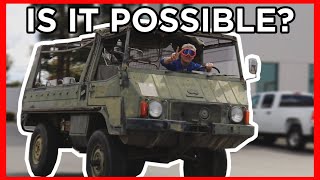 Can We EV CONVERT a 1971 Pinzgauer?