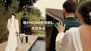 2024 - Showreel de mes films de mariage.