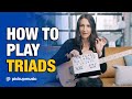 The Music Theory of TRIADS (Guitar triads lesson)
