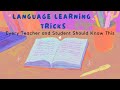 Language teachers & students need to know this trick #learnlanguages #elt