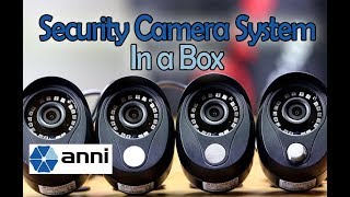 Unboxing, Setup \u0026 Review of Anni’s All-In-One (4 Cameras + DVR) Security System in a Box