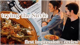 TRYING THE SUVIE 3.0 KITCHEN ROBOT⚡️ + Suvie Meal Kits || HONEST REVIEW