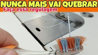 MÁQUINA DE COSTURA QUEBRADO LINHA E AGULHA COMO RESOLVER ESSES PROBLEMAS