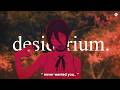 zivve - desiderium (Lyrics / AMV)