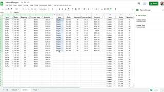Named Ranges in Google Sheets will save you time!