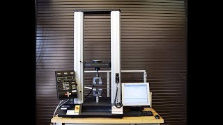 5 kN 1,125 lbf Instron 4465 Dual Column Tensile Testing Machine with Instron Series IX Software