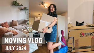 MOVING DIARIES | Moving out of home week 1 💛 building furniture, unpacking & CATS