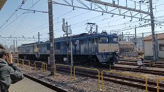 【廃回】EF65-1105　尾久発車