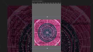 How to make a T-shirt design using your own drawings #brutalism #mandalas #digitalart #printondemand