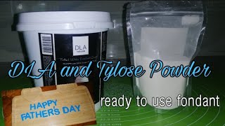 HOW TO MAKE FONDANT || Fondant using DLA and TYLOSE POWDER || Ready to Use Fondant