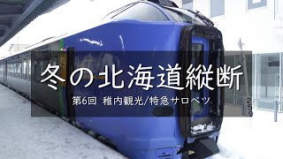 【ゆっくり旅行】2017年度冬の北海道縦断 第6回 特急サロベツで旭川へ