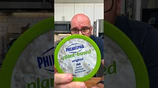 Trying the plant based Philadelphia Cream cheese!