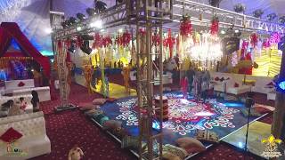 Pakistan's best mehndi setup || Royal and luxury events organizers in Lahore Pakistan