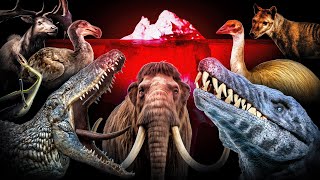 The Extinct Creatures Iceberg..