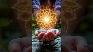 Magical Lotus Meditation 🌸✨ Healing Water Sounds \u0026 Glowing Light Animation to Erase Anxiety 🌊