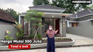 Rumah Dijual Jogja Model Tropis Modern Mulai 500 Juta-an Aja 😍 Cakep Banget ‼️ Lokasi Sambiroto