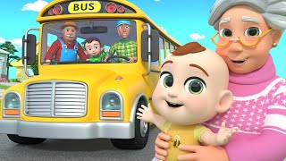 Wheels on the Bus | Don't Cry Baby | Newborn Baby Songs & Nursery Rhymes