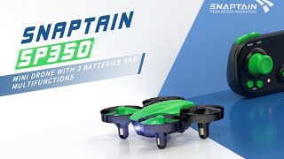 Snaptain SP350 Mini Drone Unboxing