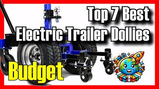 🔥 TOP 7 BEST Budget Electric Trailer Dollies to Buy on Amazon [2025]✅[Cheap] On Grass / Gravel