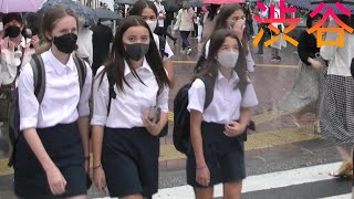 【４Ｋ60fps】ルーティン渋谷駅周辺をお散歩【雨】2021年9月30日渋谷1