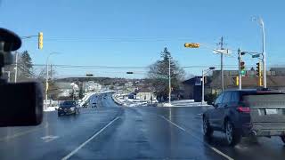 Driving through Cole Harbour across to Main Street