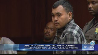 Austin Joseph indicted on 11 charges