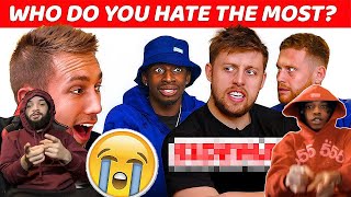 HARRY STAY SAYING WILD STUFF 😂 | AMERICANS REACT TO SIDEMEN ONE WORD INTERVIEW
