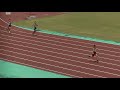 20190608北九州市中学陸上各区大会 男子400m決勝（若松）