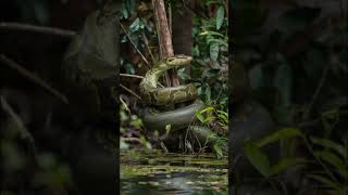 WILD SNAKE Plays With DOG in Park!