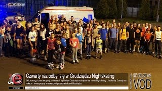 Czwarty raz odbył się w Grudziądzu Nightskating