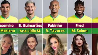 🛑Brazil football players wife and girl friends