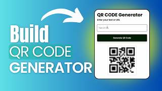 Code to Create - a QR CODE Generator | HTML CSS JAVASCRIPT | HINDI | CODING IQ