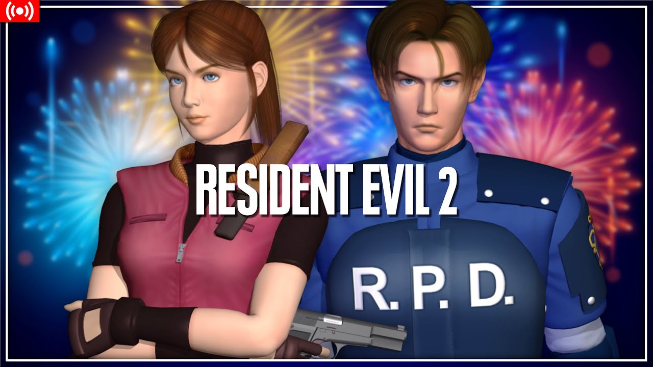 RESIDENT EVIL 2 HD | CLAIRE A & LEON B | AÑO NUEVO ! - YouTube